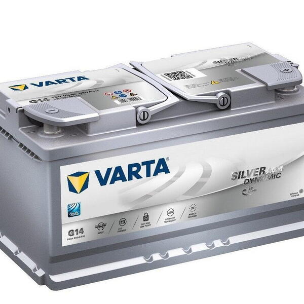 VARTA - Clarios Czech spol. s r.o. VARTA SILVER Dynamic AGM 12V 95Ah 850A, 595 901 085, G1