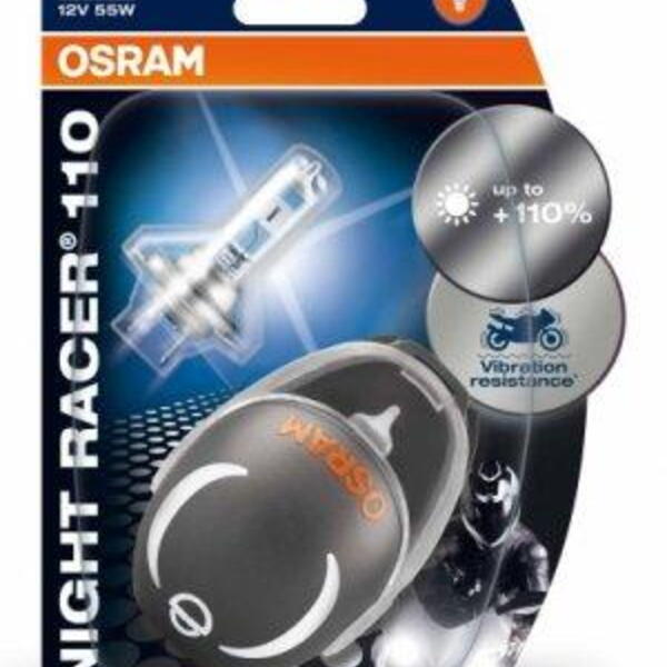 Žárovky OSRAM Night Racer 110 H4,H7 Žárovky: H4